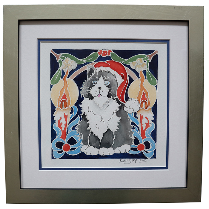 Purr-fect Christmas - Plaque